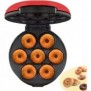 Electric Donut Maker, Double-Sided Non-Stick Heated Donut Maker Makes 7 Donuts