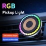 Fast wireless charger with RGB light, 15W